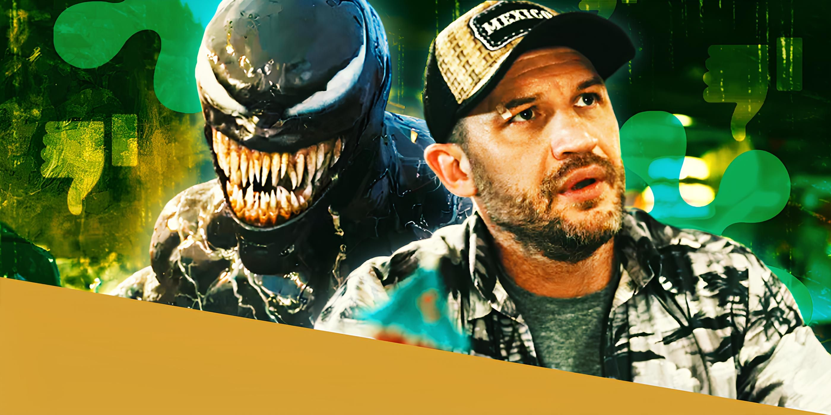 "¡Eddie! ¡Ahora somos una cucaracha!": Venom se reúne con Eddie Brock de Tom Hardy en el set de arte de Marvel después del último baile