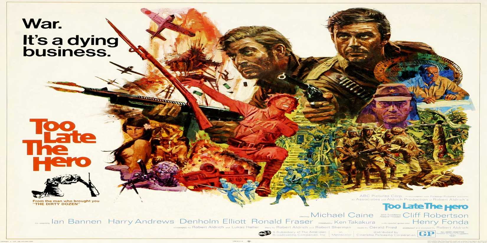 Poster for Too Late the Hero