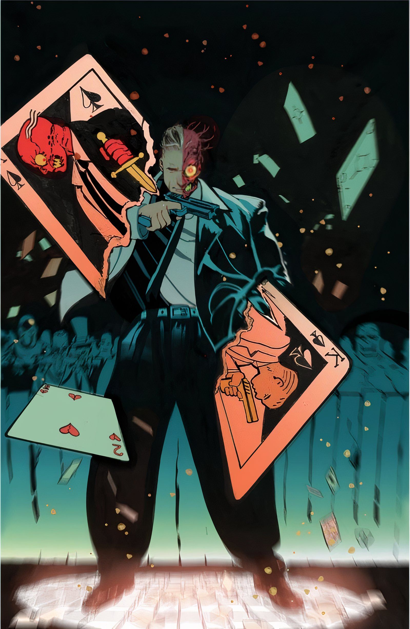 Two-Face #2 main cover