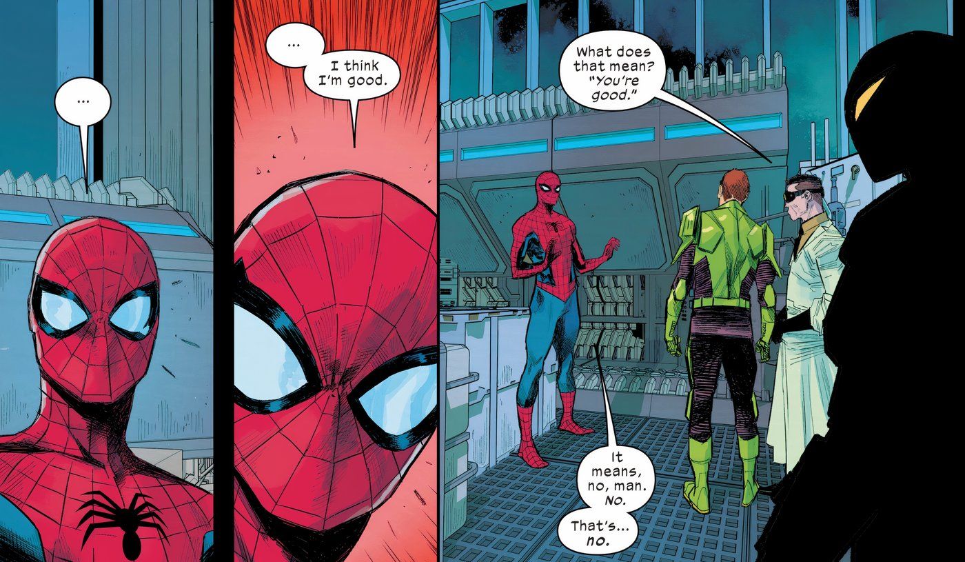 Ultimate Spider-Man rejects Otto Spider Armor