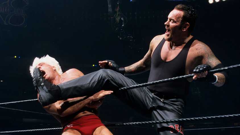 Undertaker vs Ric Flair Wrestlemania X8