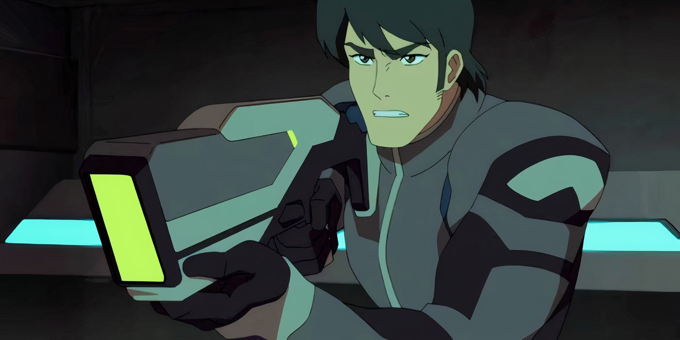 Sven saca un arma en la temporada 3 de Voltron Legendary Defender