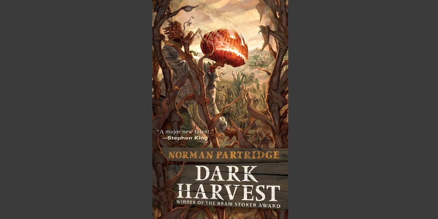 A capa do livro Dark Harvest, de Norman Partridge.