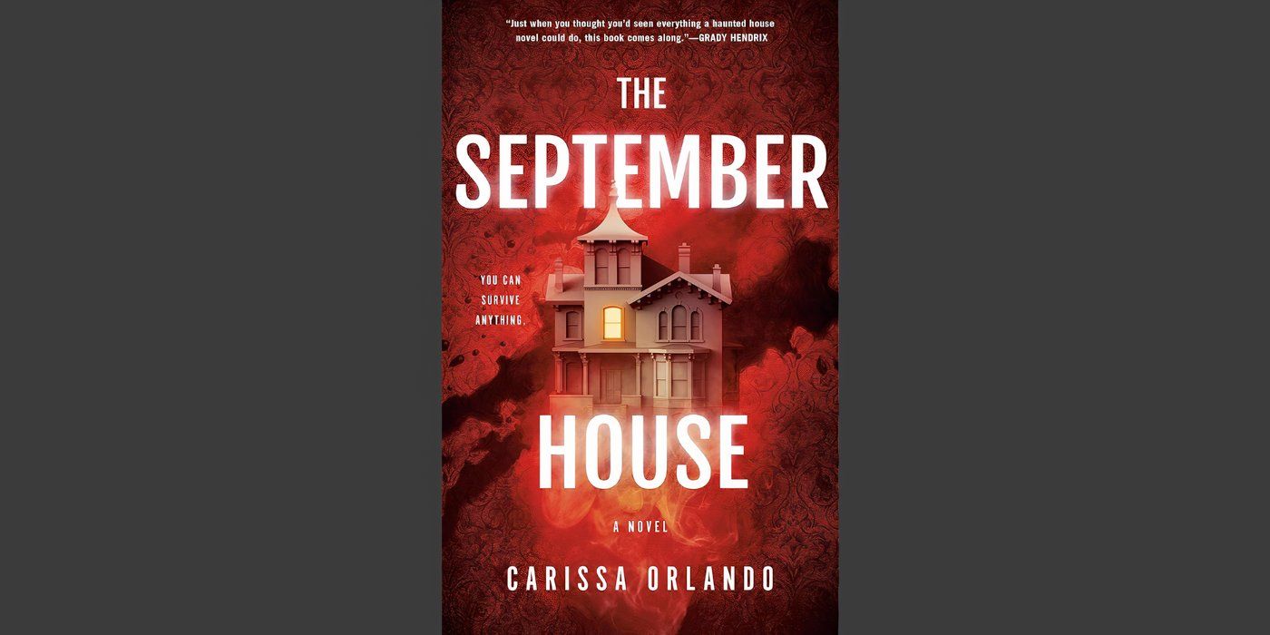 The book cover of The September House by Carissa Orlando.