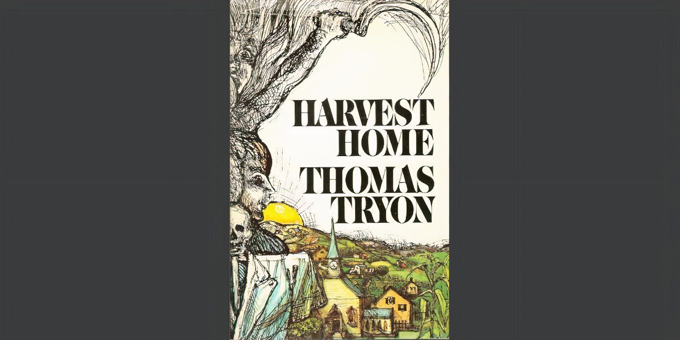 The book cover of Harvest Home by Thomas Tryon.