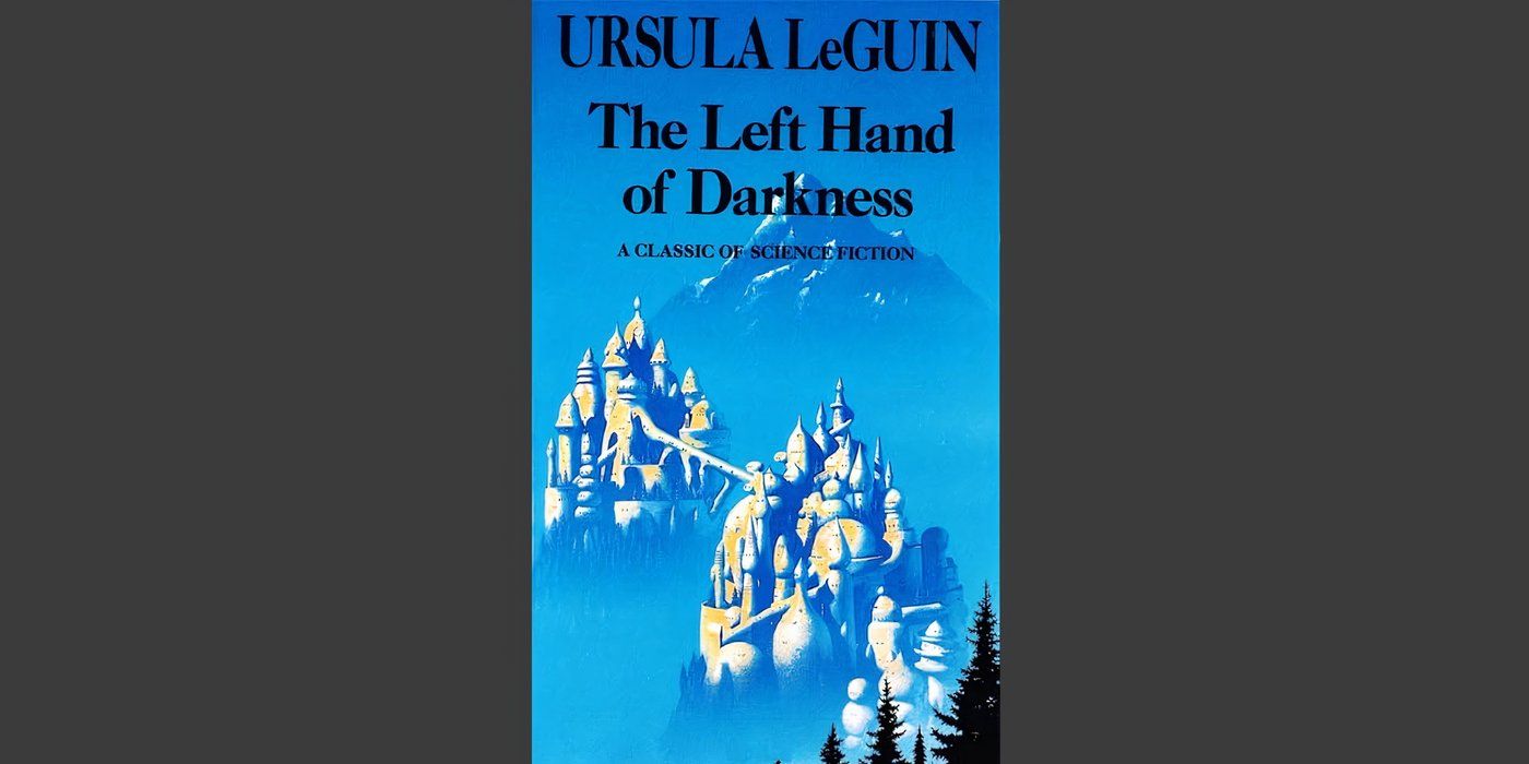 The book cover of The Left Hand Of Darkness by Ursula K. Le Guin.