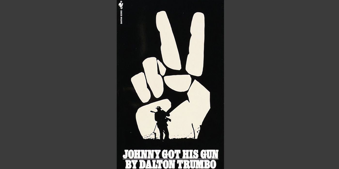 The book cover of Johnny Got His Gun by Dalton Trumbo.