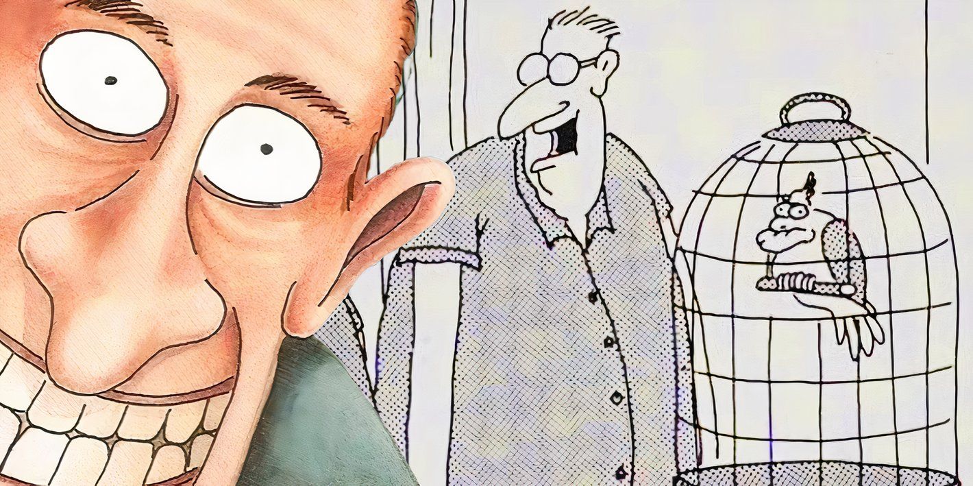 9 Hilarious Far Side Comics About Parrots & Other Pet Birds