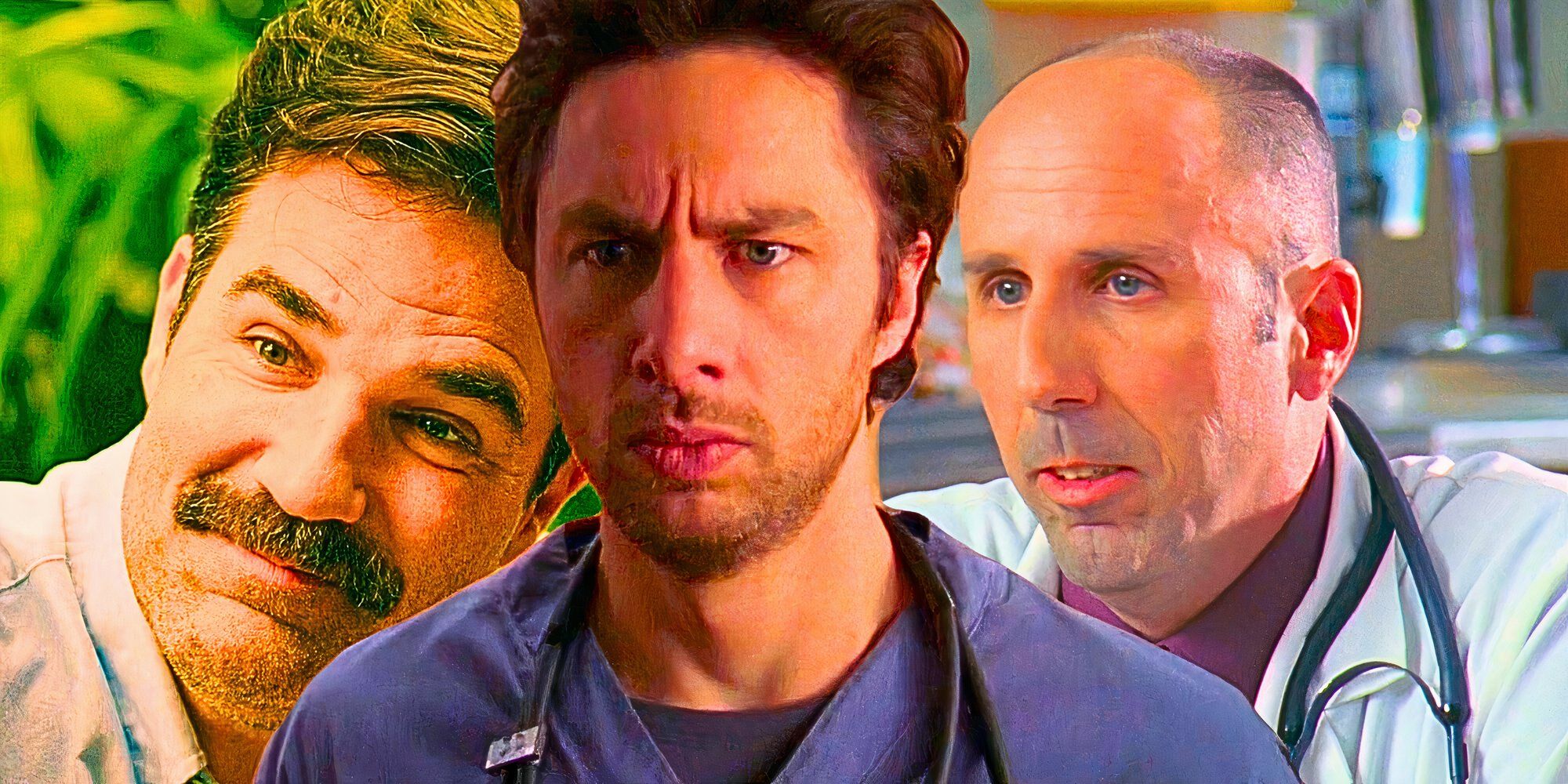 El nuevo programa de Scrubs Creators con 93% RT repite una tendencia de actores recurrentes de 22 años que comenzó con la temporada 1