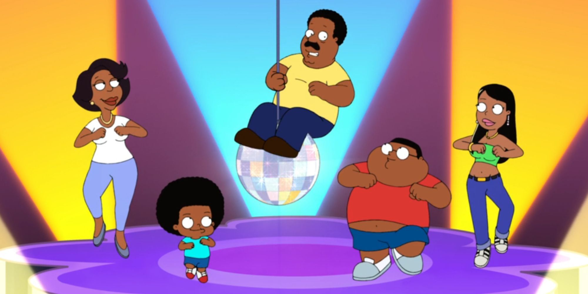 El elenco de The Cleveland Show