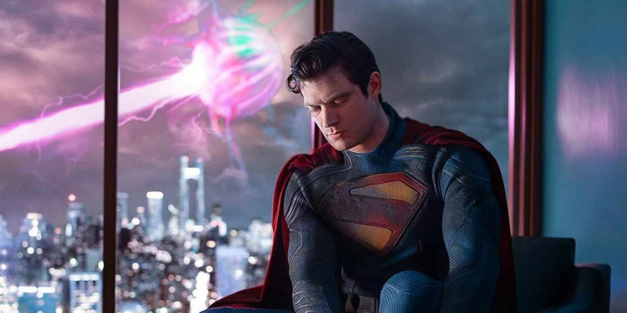 David Corenswet como Superman en Superman: Legacy