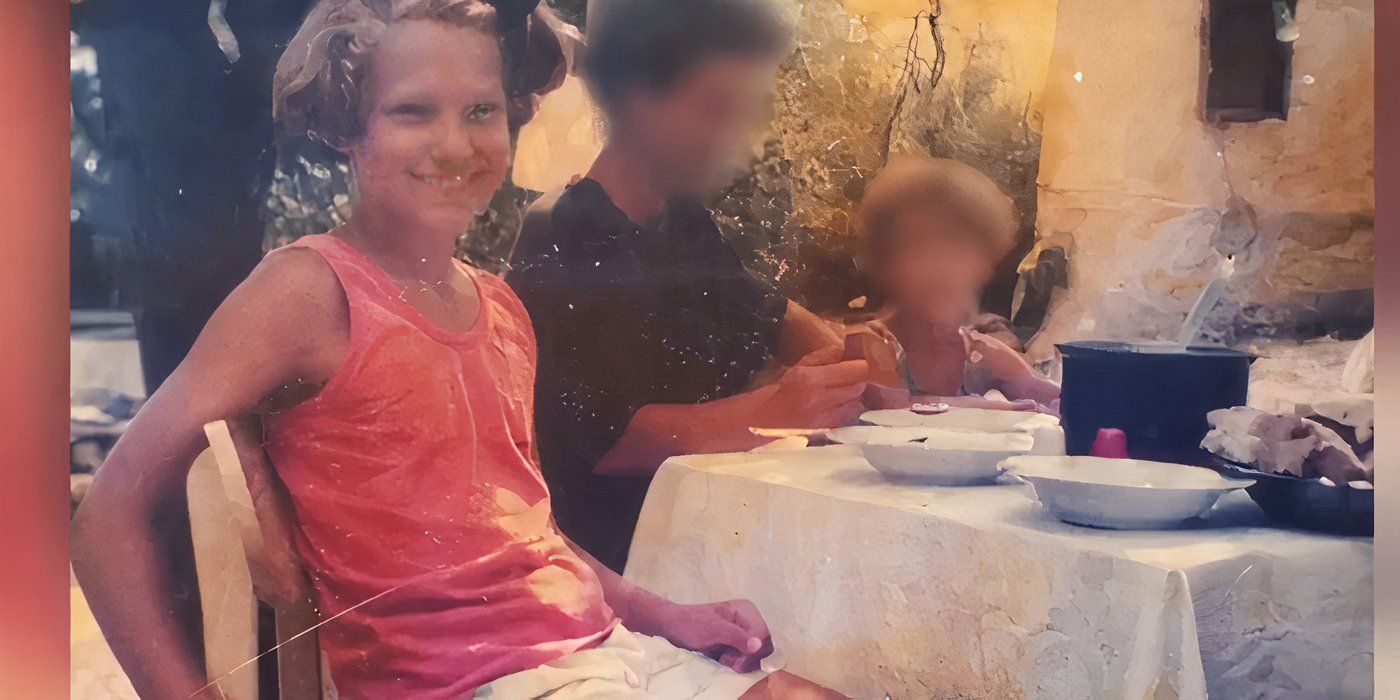 Vanja Grbic in 90 Day Fiance during her childhood days in Bosnia