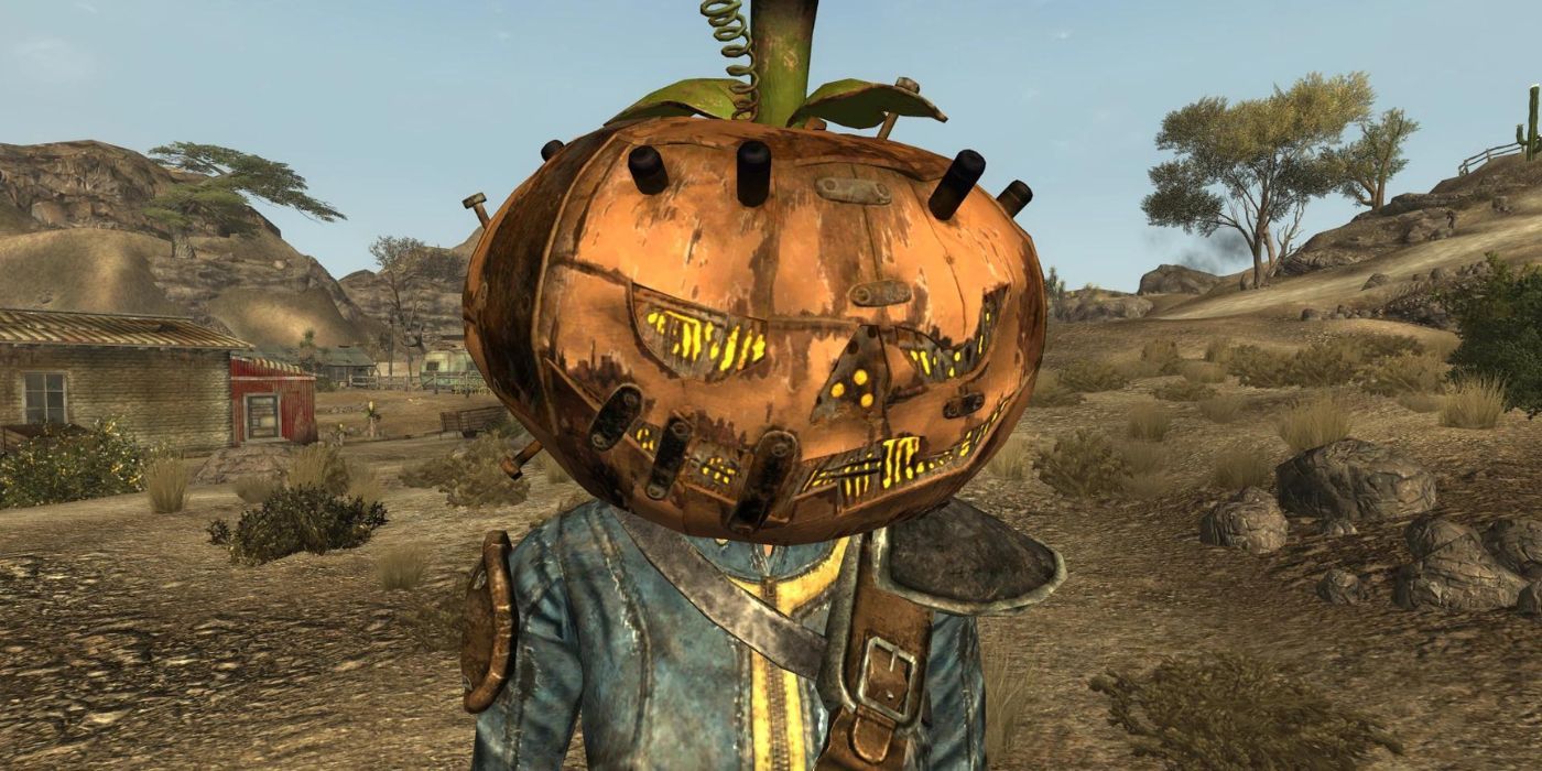 Fallout: New Vegas Gets Halloween Content With Killer Mask & Pumpkin Grenades Thanks To Fan Mod