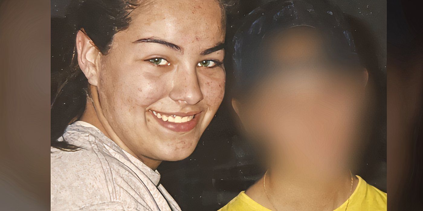 Veronica Rodriguez In 90 Day Fiance smiling posing in throwback photo with boy