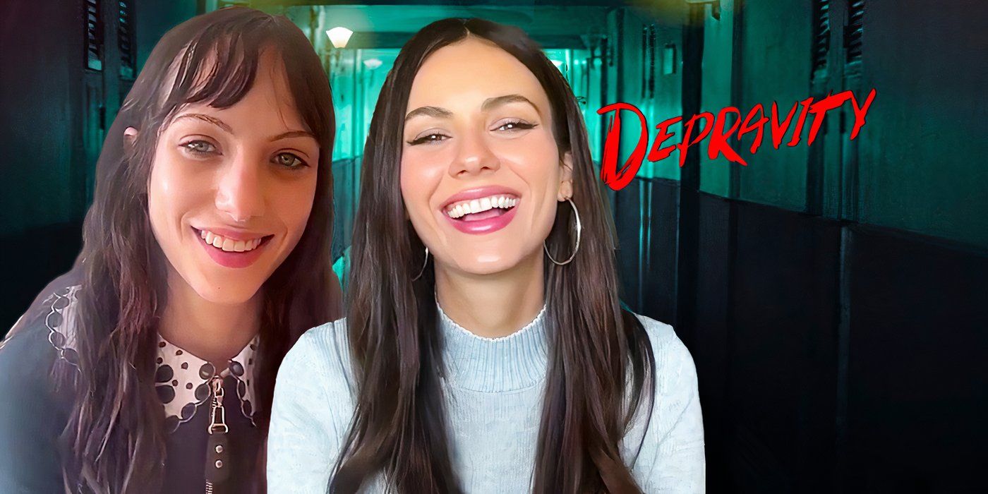 Victoria Justice y Devon Ross de Depravity hablan sobre un thriller impredecible, escenas de lucha y la filmación de la primera escena íntima