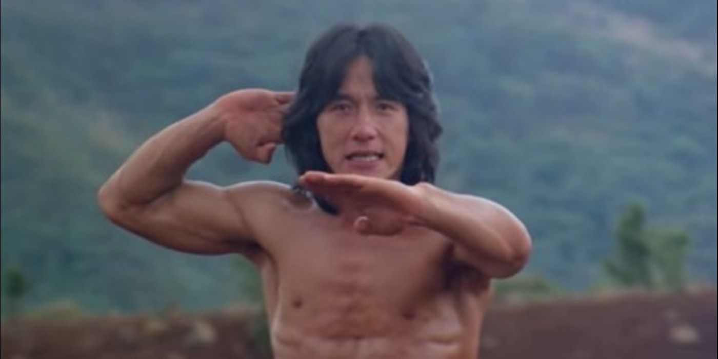 Jackie Chan as Cheng Lung in Fearless Hyena Part II (1983) 