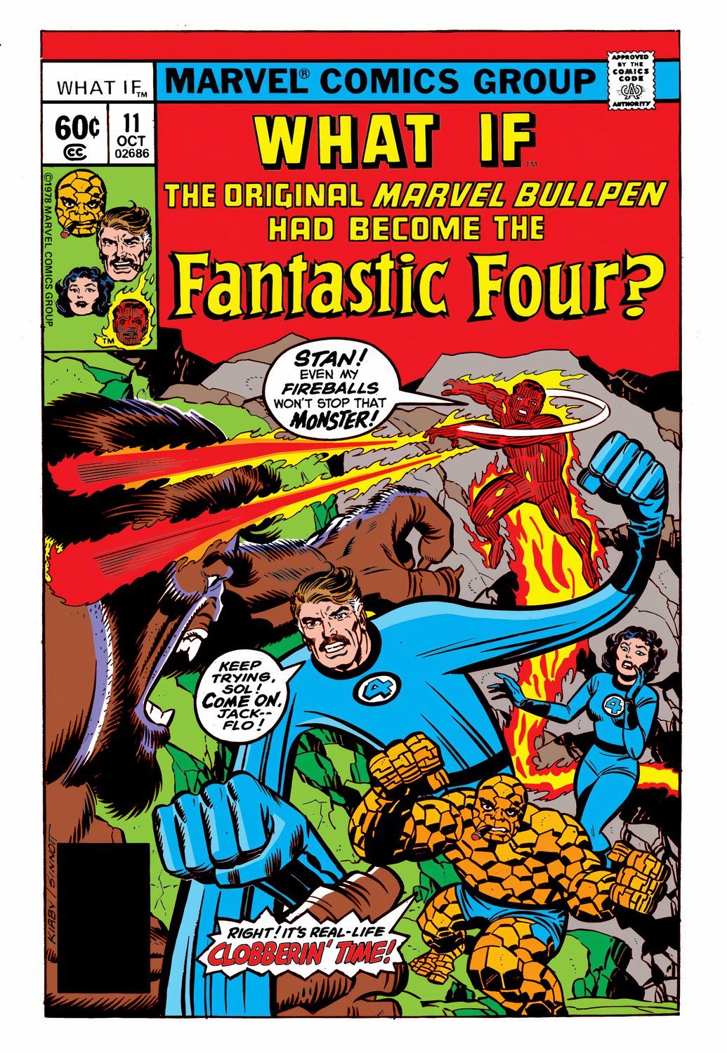 Stan Lee and his fellow Marvel writers are connected to the Fantastic Four.