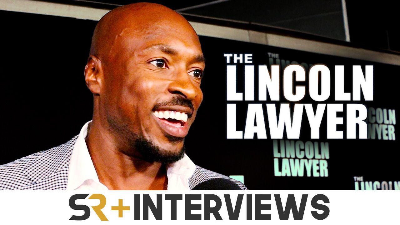 Wole Parks smiling during The Lincoln Lawyer season 3 interview