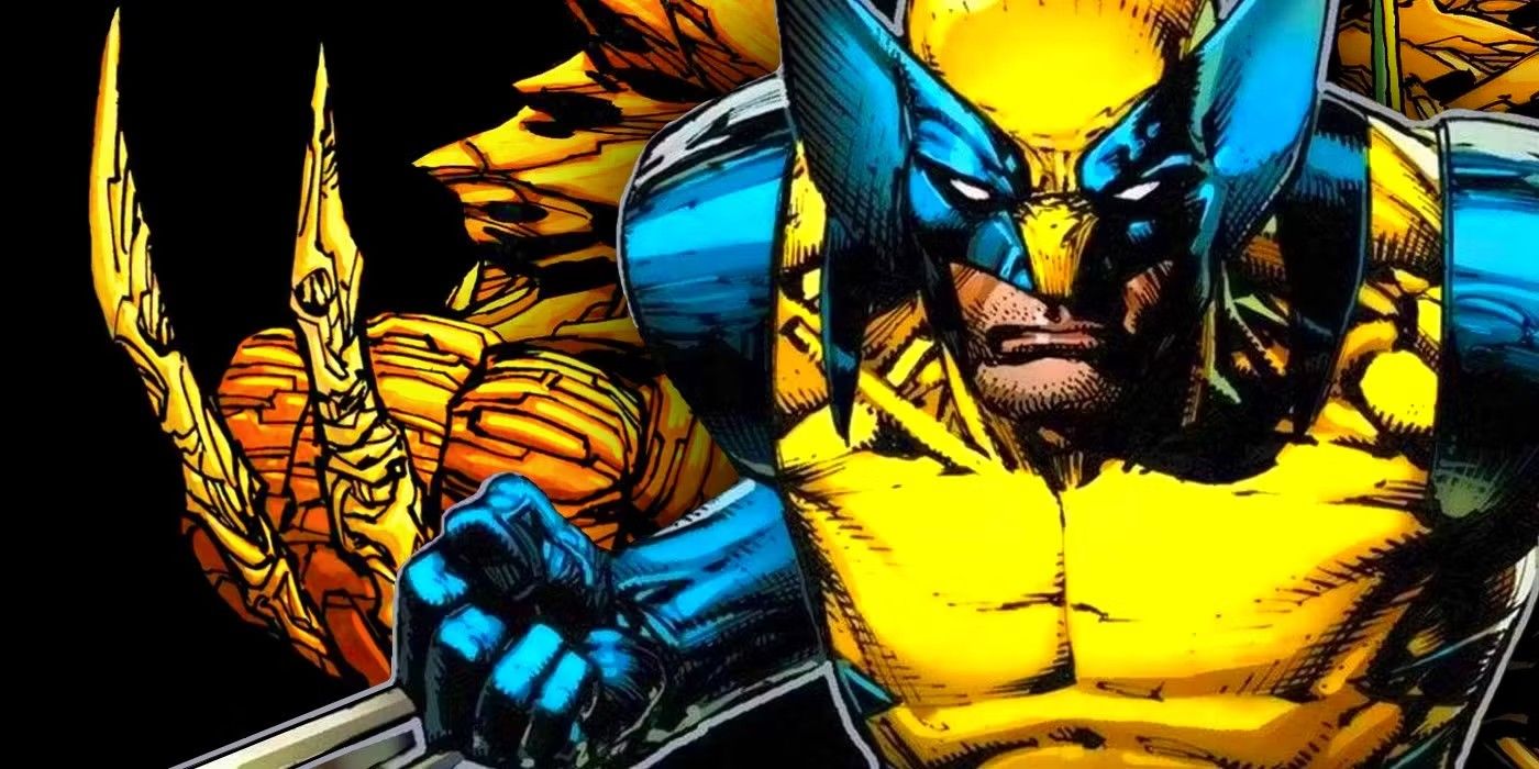 wolverine with his claws in the style of fantastic four&rsquo;s thing 2-1