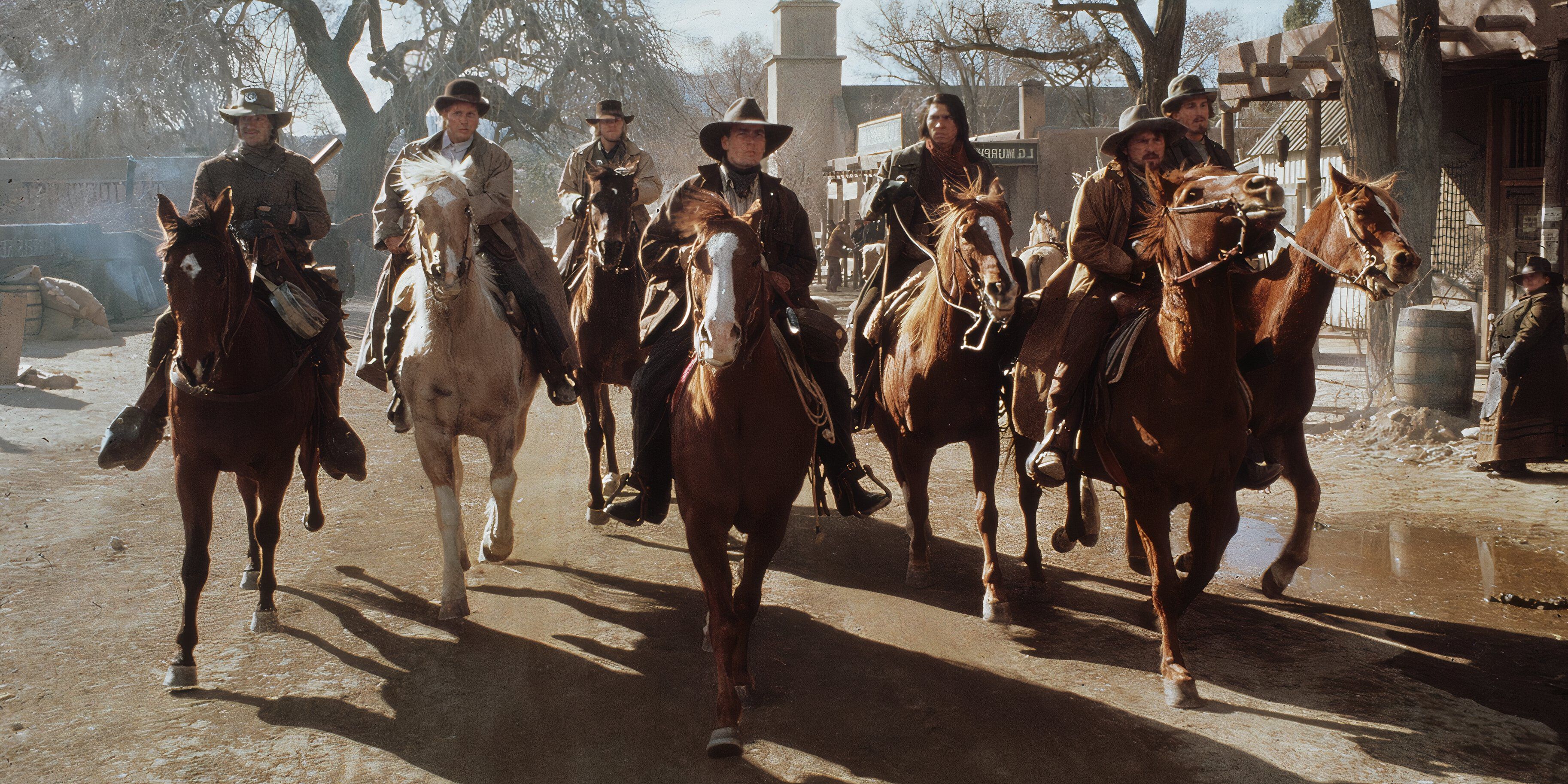 Charlie Sheen, Emilio Estevez, Keifer Sutherland, Lou Diamond Phillips and Dermont Mulroney