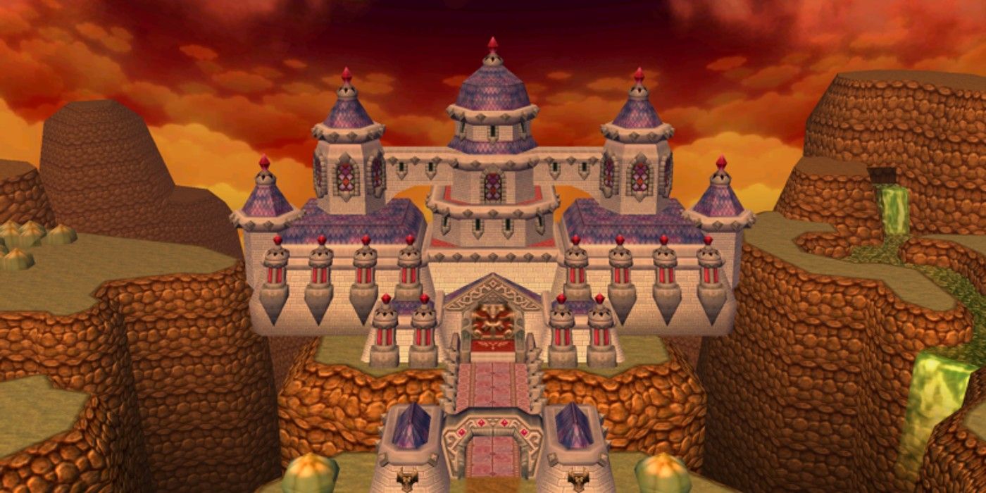 Lorule Castle from The Legend of Zelda: A Link Between Worlds.