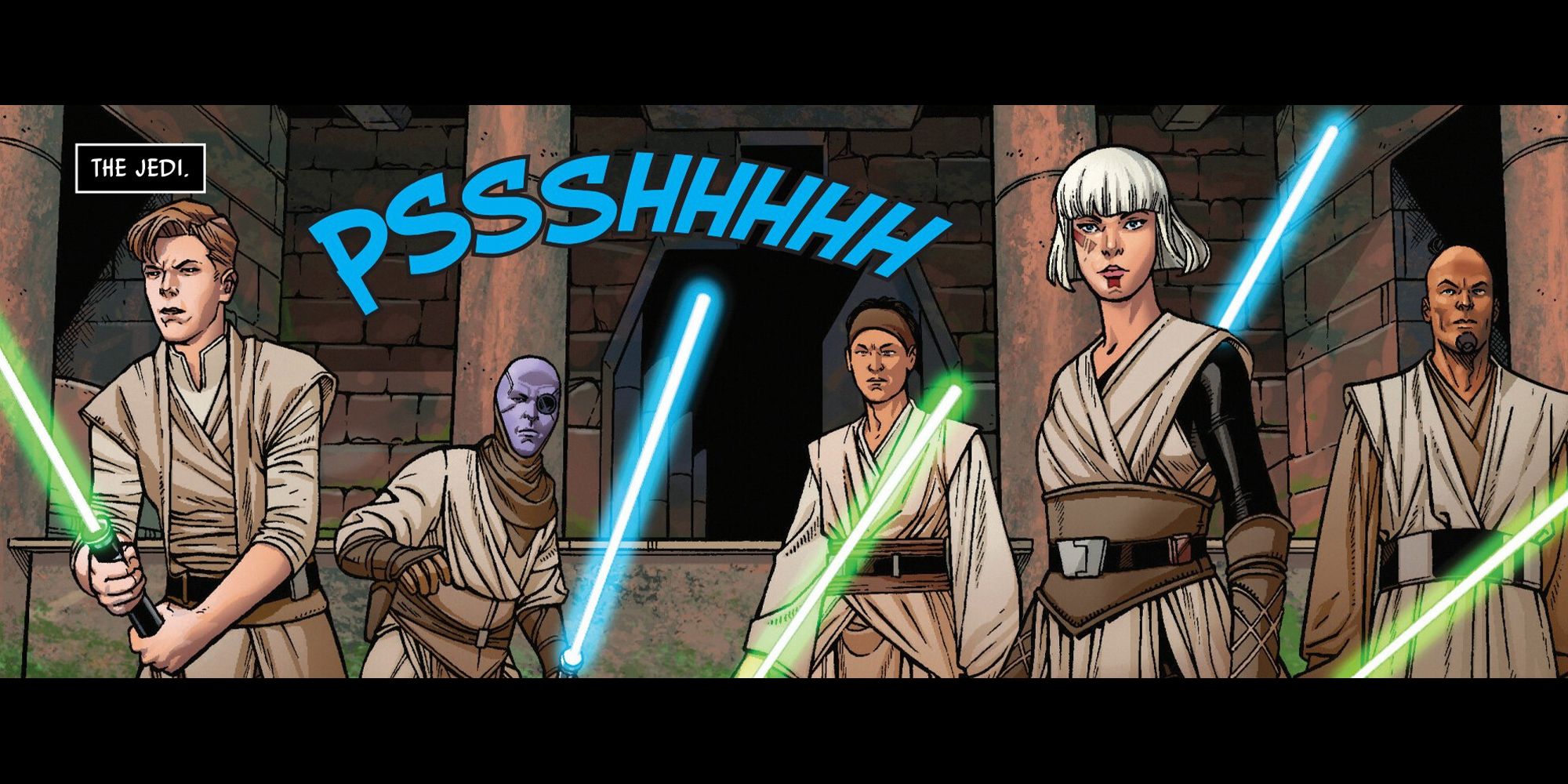 Star Wars Introduces A Mysterious Clone Wars Jedi Who Breaks A Lightsaber "Rule" That Goes All The Way Back To Lucas