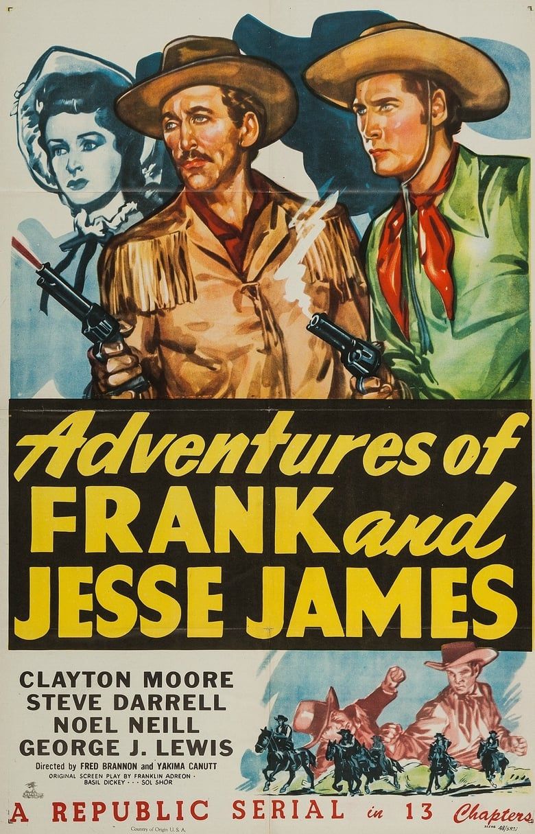 Adventures of frank and jesse james summary latest news trailer cast