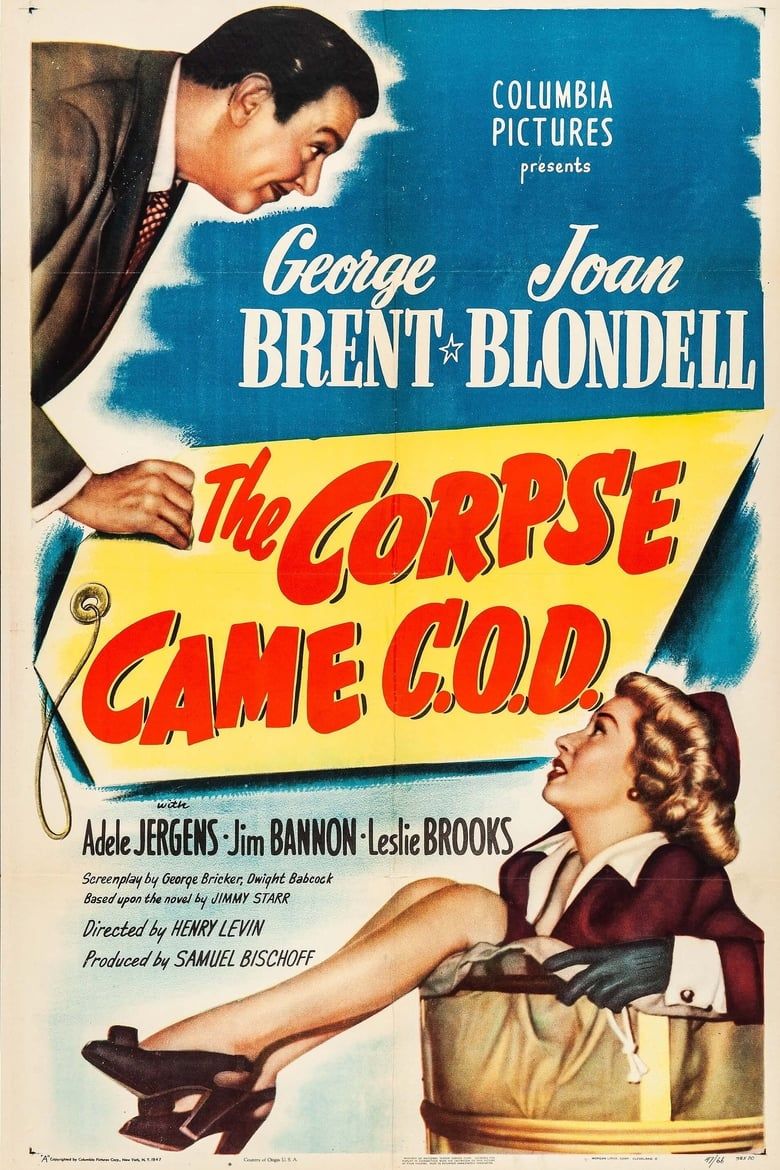 The Corpse Came C.O.D. Summary, Latest News, Trailer, Cast, Where to ...