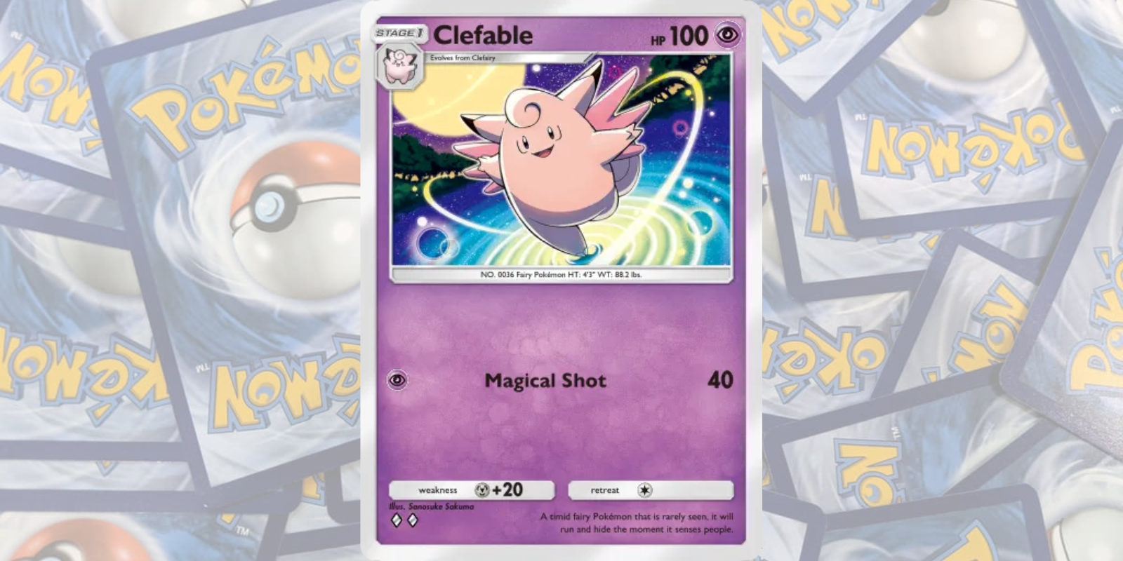 Pokémon TCG Pocket Clefable Card