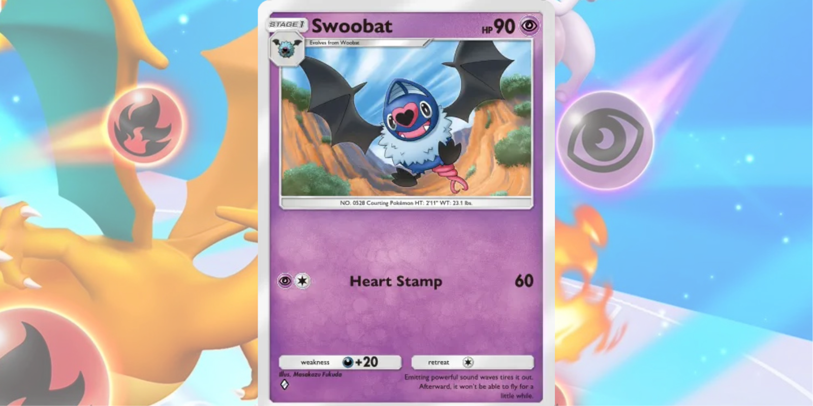 Pokémon TCG Pocket Swoobat Card