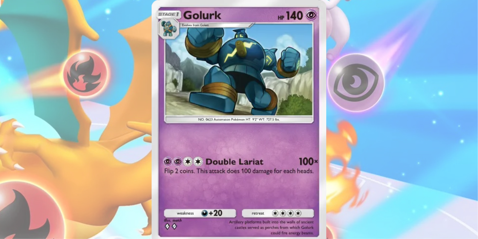 Pokémon TCG Pocket Golurk Stats