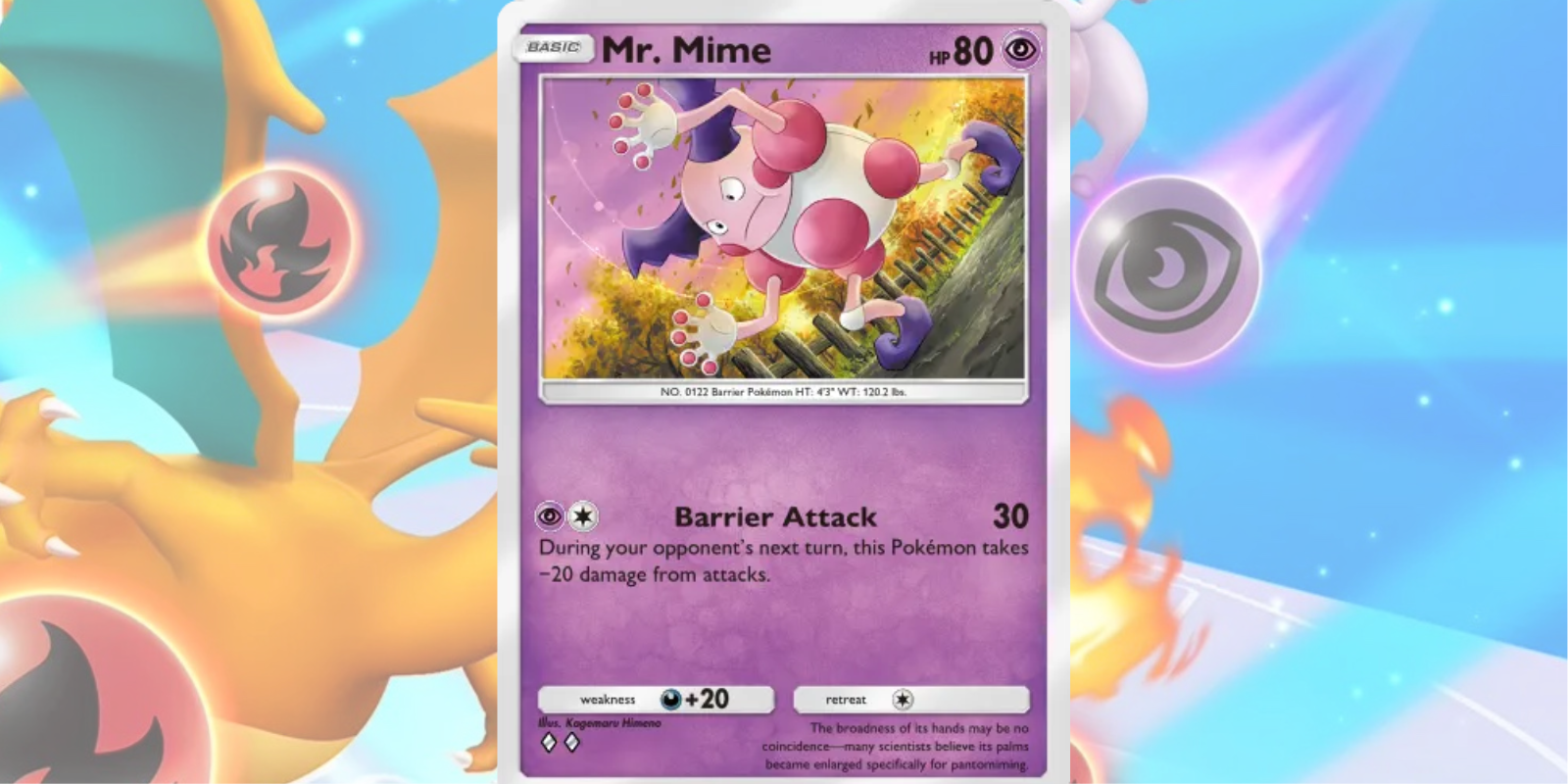 Pokemon TCG Pocket Mr Mime Stats