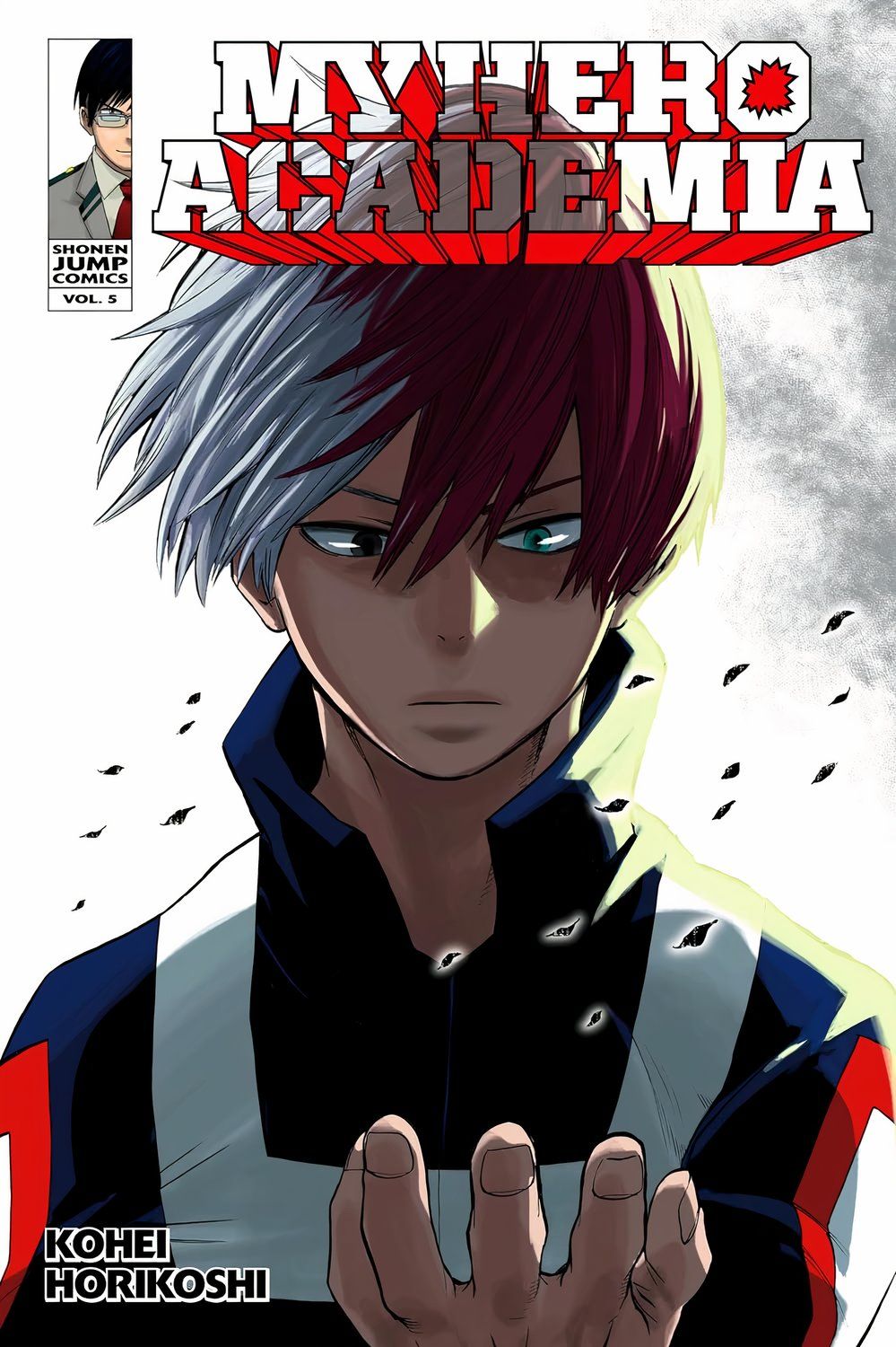 Capa do volume 5 de My Hero Academia