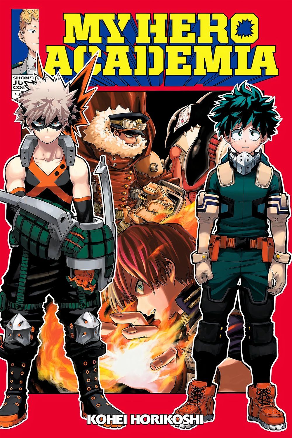 Capa do volume 13 de My Hero Academia