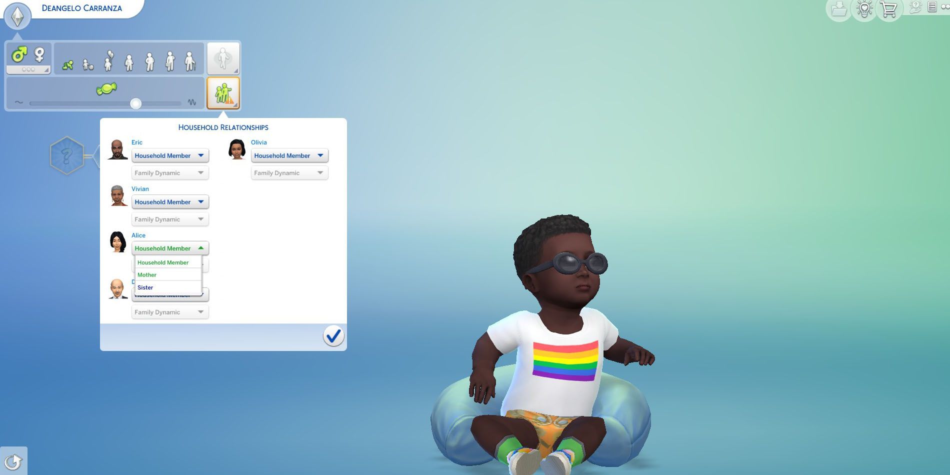 Agregar un Sim a la familia Spencer Kim Lewes en Los Sims 4 Vida y Muerte