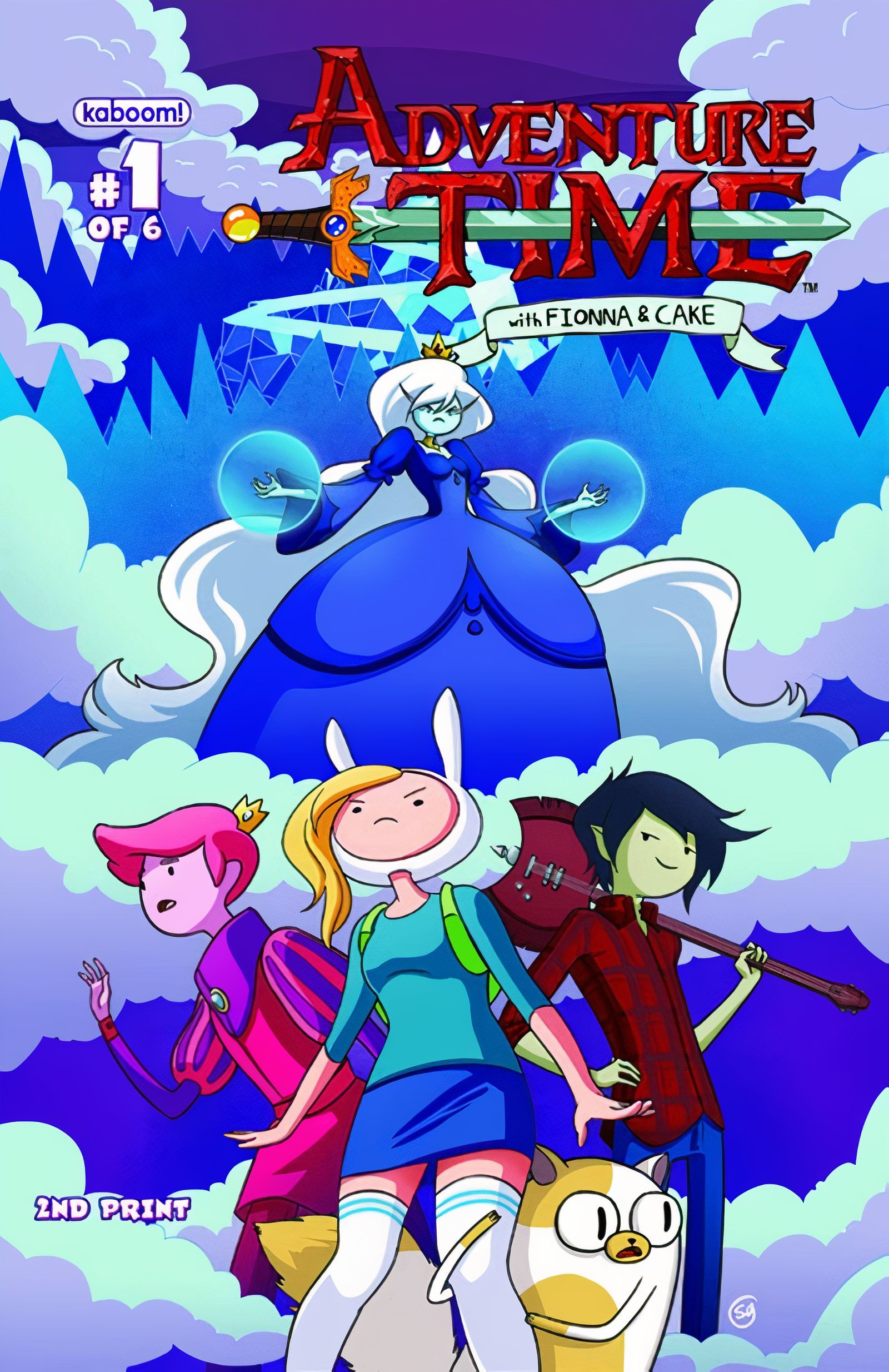 Adventure Time fionna e capa variante de bolo 2