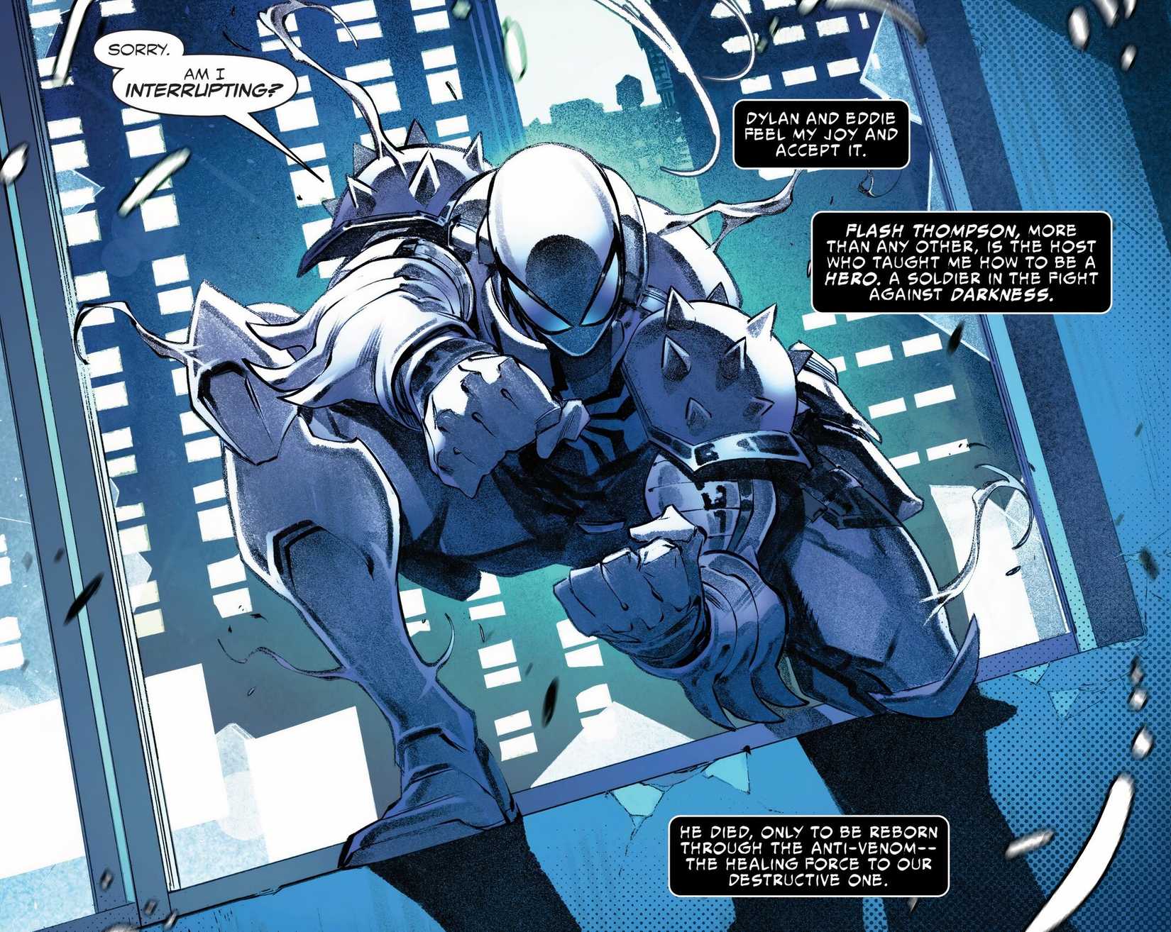Agent Anti-Venom arrives to save Venom