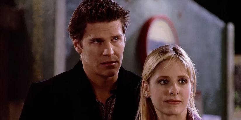 Angel and Buffy from Buffy the Vampire Slayer