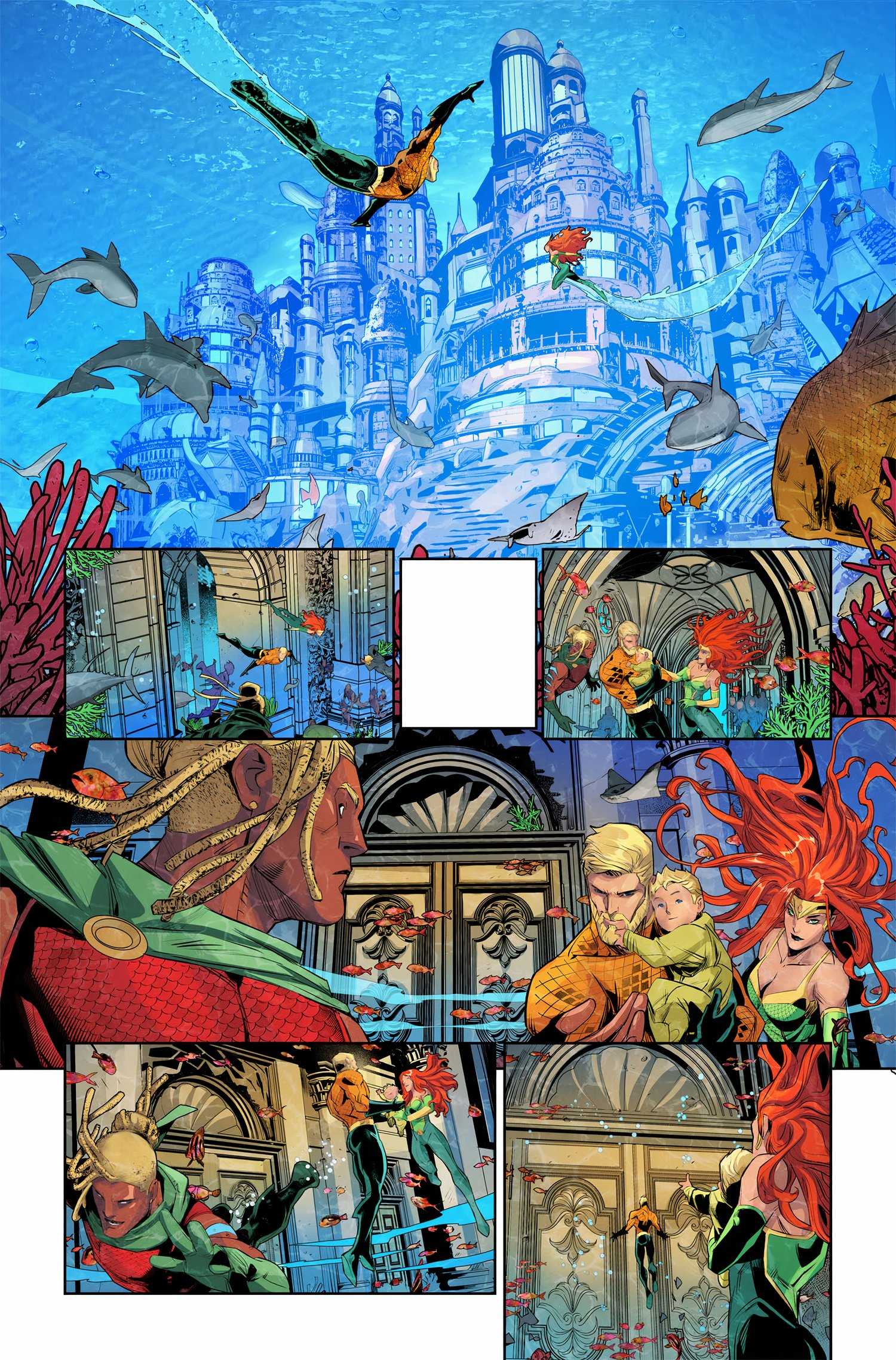 Aquaman Returns to Atlantis DC