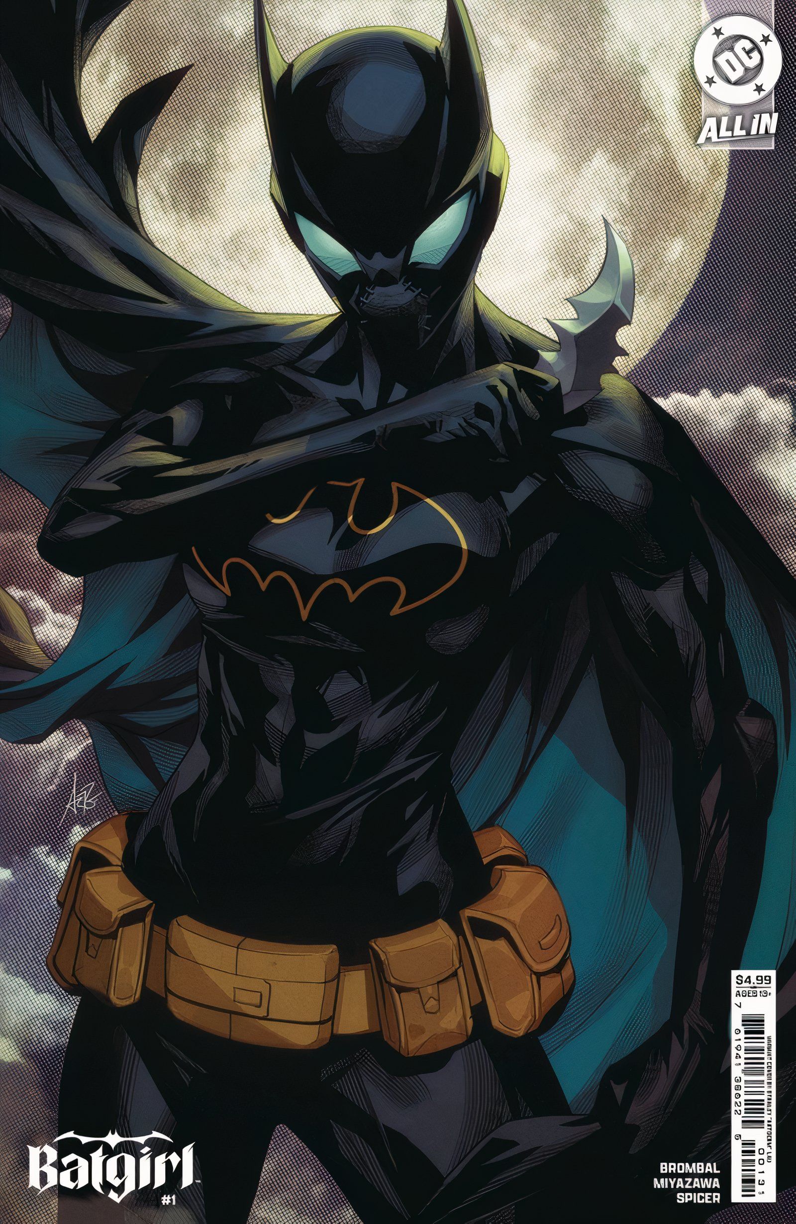 Portada variante de Batgirl #1 completa