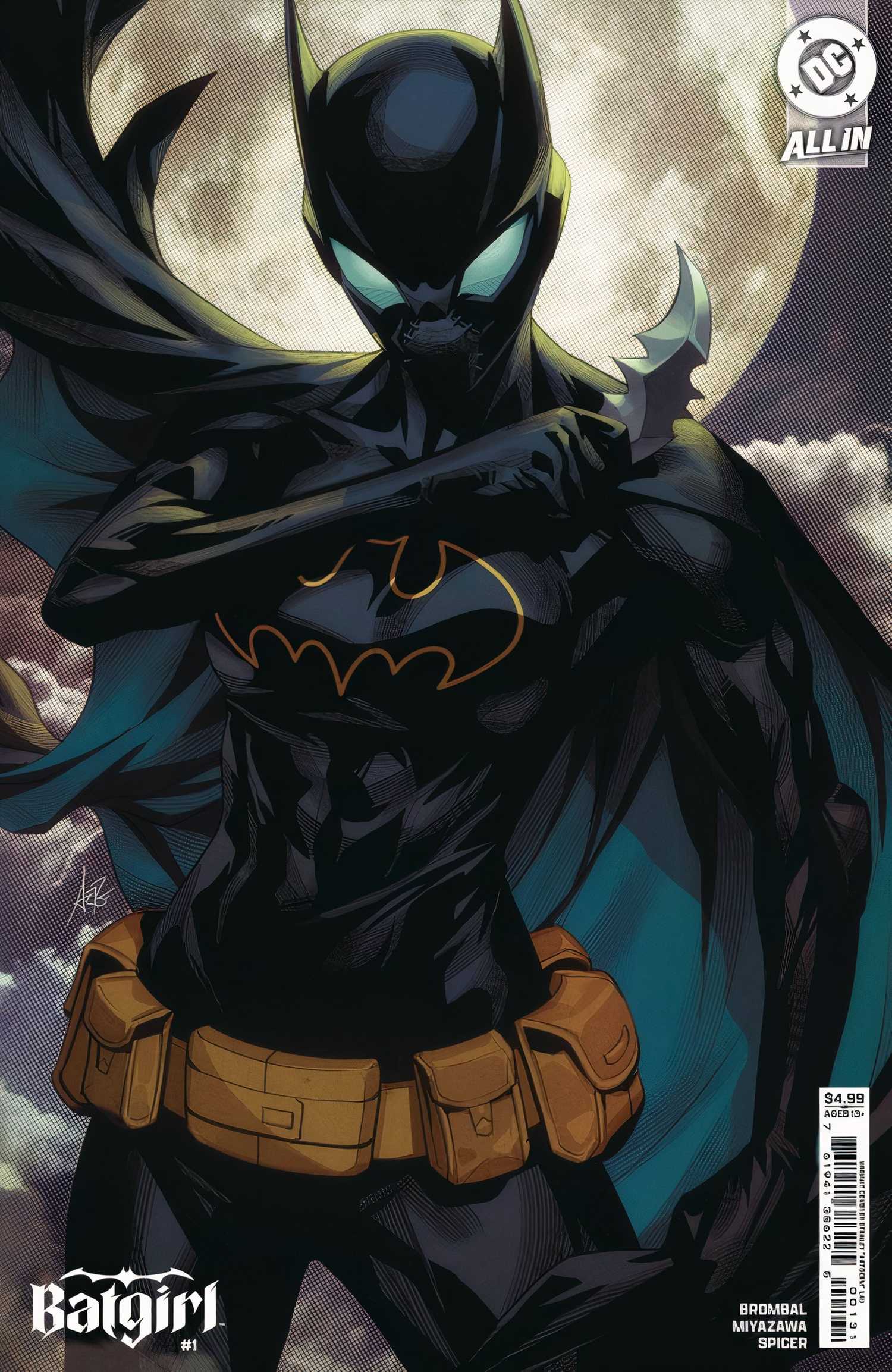 Batgirl #1 variant cover full