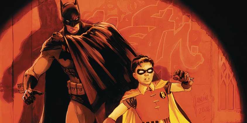 Batman and Robin Year One #1 variant cover feature