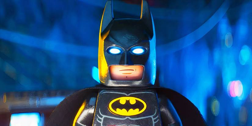 Batman in The Lego Batman Movie looking ahead
