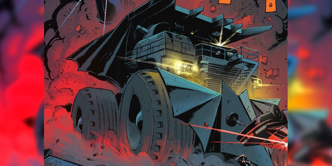 Batmóvel em Batman Absoluto #2