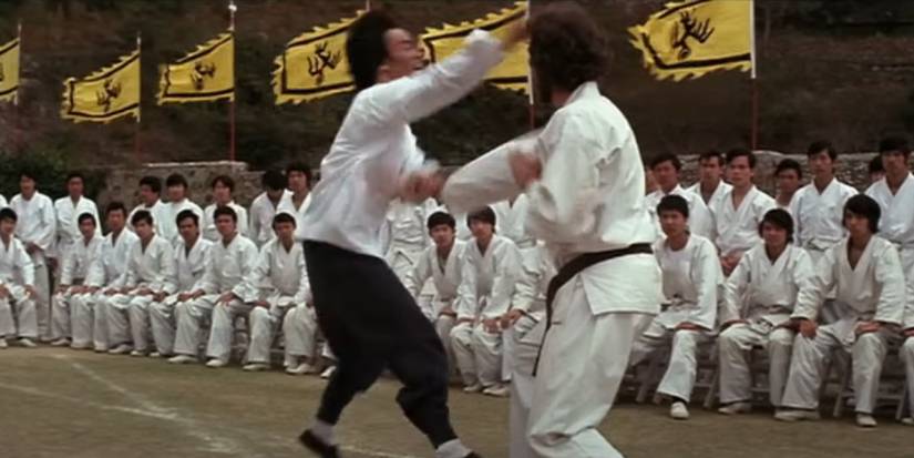 Bruce Lee Palm Strike O'Hara Enter the Dragon