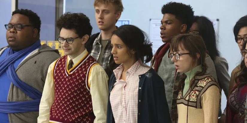 The students of AP Bio looking shocked