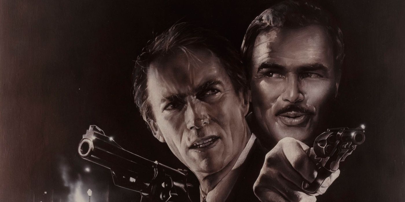 Póster Heat City protagonizado por Clint Eastwood y Burt Reynolds