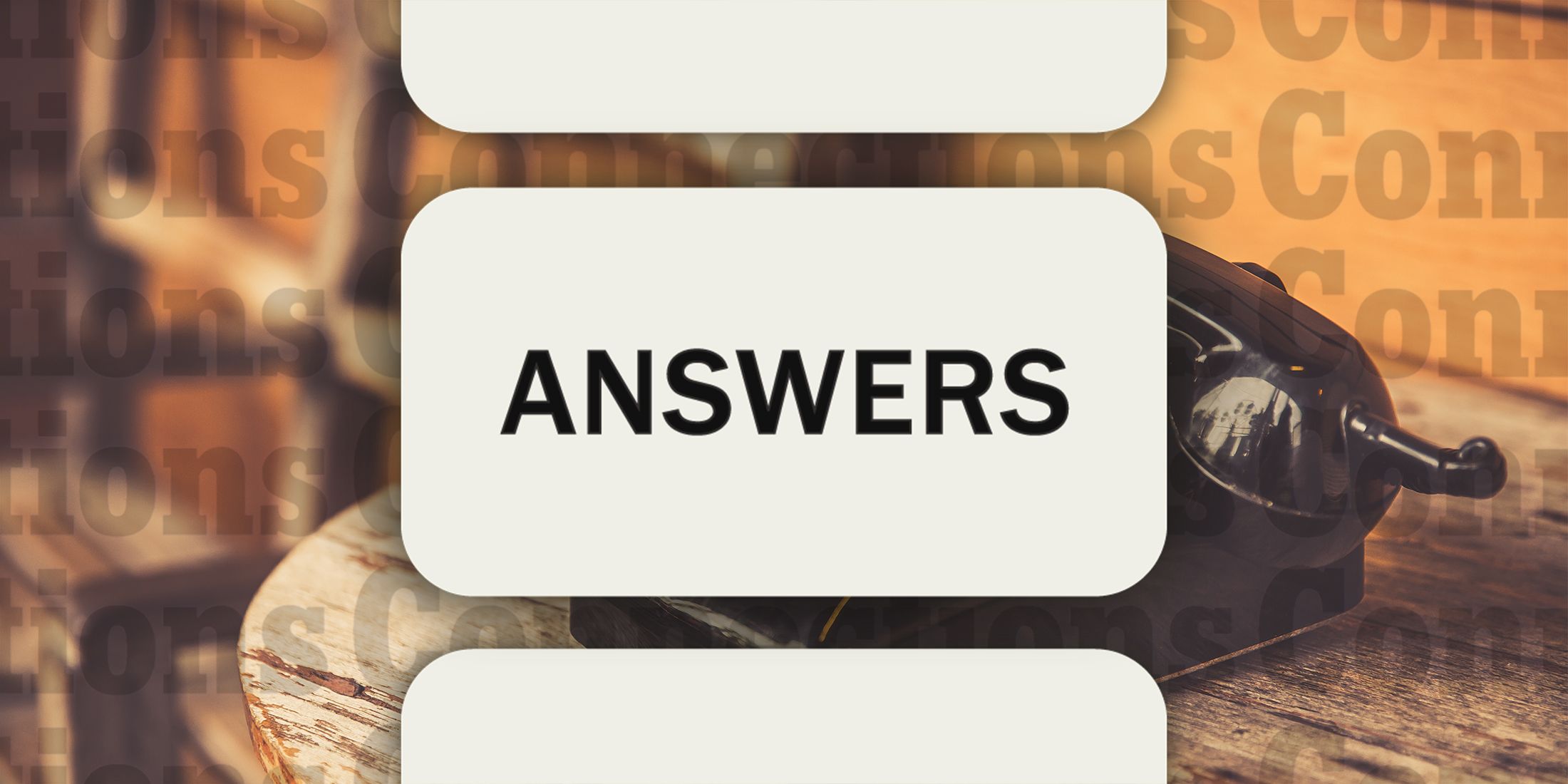 Dial-in connection answers November 7th