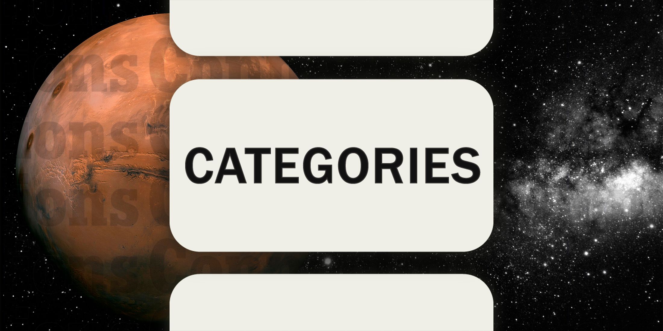 Mars in Connections Categories November 11