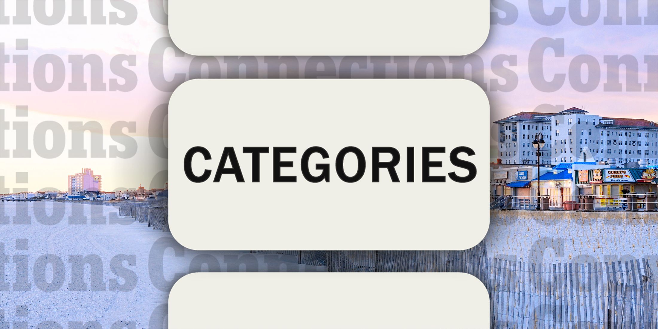 Boardwalk in Connections Categories November 29